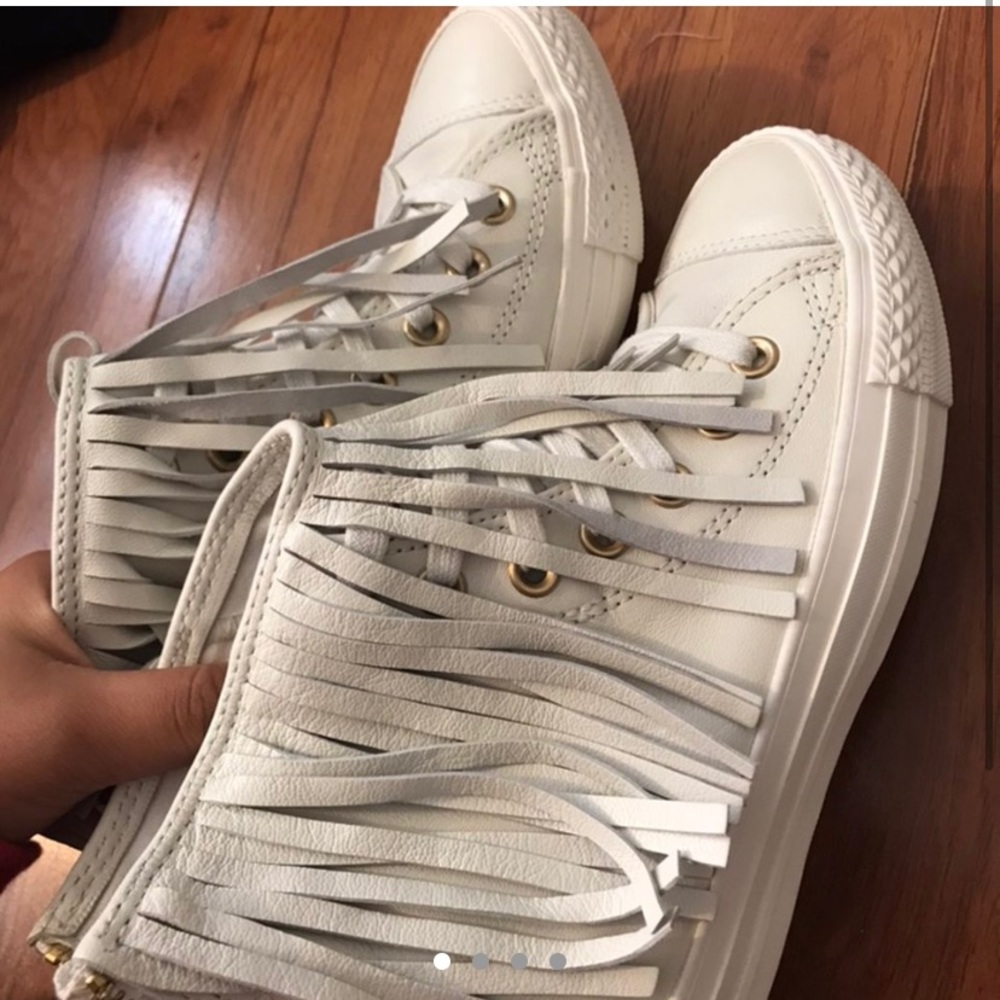 Pleather Tassel Converse